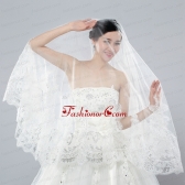 Two-Tier Lace Edge Wedding Veil for Wedding Party ACCWEIL020FOR