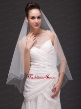 Two Tier Tulle Drop Veil For Wedding HM1900FOR