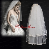 Two Tier Tulle Graceful Wedding Veil ACCWEIL02FOR