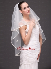 Two Tier Tulle Graceful Wedding Veil HM2017FOR