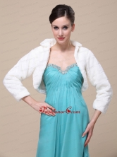 Elegant Special Occasion Wedding  Bridal Jacket With Long Sleeves RR0915020FOR