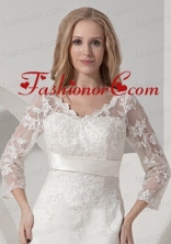 Embroidery  Jacket With Tulle ACCJA032FOR