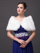 Front Closure and Faux Fur For Wedding  Special Occasion Shawl RR0915027FOR