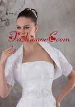 Gorgeous White  Short Sleeves Jacket ACCJA059FOR