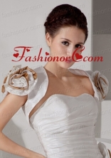 Hand Made Flowers Short Sleeves Jacket ACCJA022FOR