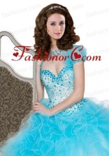 New StyleRuffles Baby Blue Special Occasion  Quinceanera Jacket ACCJA100FOR