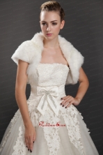 Rabbit Fur Special Occasion Short Sleeves Jacket UNION29T08FOR