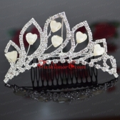 Fabulous Alloy With Rhinestone Tiara FAVHP111604FOR