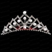 Lovely Tiara With Beaded and Imitation Pearl Decorate ACCTIARA19FOR