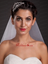 Perfect Sweetheart Shaped Tiara With Rhinestone Decorate JDZH0118FOR