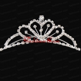 Princess Tiara With Shining Rhinestones ACCTIARA01FOR
