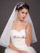 Simple Alloy With A Reversed Sweetheart Decorates Tiara JDZH0100FOR