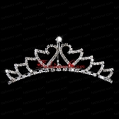 Simple Alloy With Rhinestone Flower Girl Tiara ACCTIARA18FOR