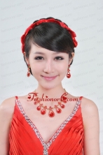 Beautiful Alloy With Crystal Womens Jewelry Sets ACCJSET047FOR