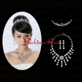 Beautiful Alloy With Rhinestone Ladies Jewelry Sets ACCJSET167FOR