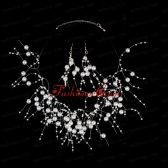Beautiful Ladies Necklace and Earrings Jewelry Set ACCNES22FOR
