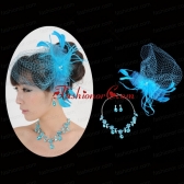Elegant Rhinestone Wedding Jewelry Set Including Necklace And Earrings ACCJSET214FOR