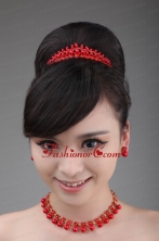 Gorgeous Alloy With Imitation Pearl Ladies Jewelry Sets ACCJSET042FOR
