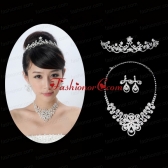 Gorgeous Alloy With Rhinestone Ladies Jewelry Sets ACCJSET159FOR