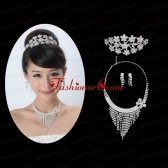Gorgeous Alloy With Rhinestone Ladies Jewelry Sets ACCJSET162FOR