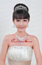 Luxurious Rhinestone Ladies Jewelry Set Including  Necklace And Tiara ACCJSET073FOR
