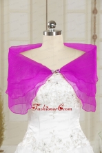 2014 New Style Beading Shawls in Fuchsia JSA025-21FOR