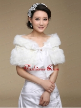 2015 Instock Bridal Shawl with Open Front ACCWRP018FOR