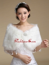 2015 Wonderful Rabbit Fur Shawls with Rhinestone ACCWRP026FOR