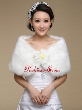 Affordable Faux Fur Wraps for 2015 ACCWRP034FOR
