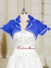 Beading Royal Blue Wedding Party Shawls for 2014 JSA004-13FOR
