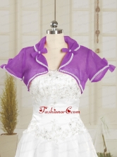 Discount Wedding Party Fuchsia Shawls with Beading JSA004-21FOR