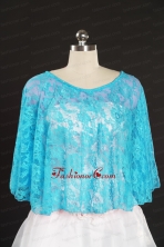 Lace Beading Hot Sale 2014 Wraps for Baby Blue JSA005-25FOR