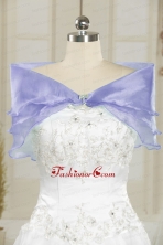Lavender Beading Orange 2014 Shawls for Wedding JSA001-5FOR