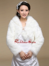 Long Sleeves 2015 Popular Shawls in White ACCWRP015FOR
