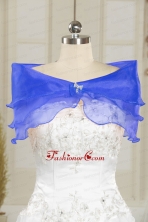Modest Organza Beading Orange Prom Shawls JSA001-22FOR 