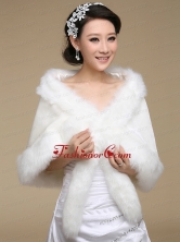 Open Front 2015 Popular Wraps in White ACCWRP025FOR