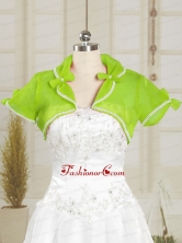 Spring Green Wedding Beading Party Organza Shawls JSA004-6FOR