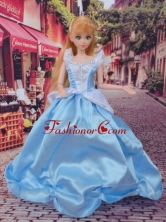 Cute Baby Blue Beading Made To Fit The Quinceanera Doll Babidf256for