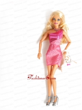 Cute Handmade Party Dress For Quinceanera Doll Babidf033for