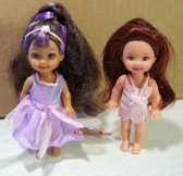 Cute Party Dress With Purple Tulle Made To Fit The Quinceanera Doll Babidf367for