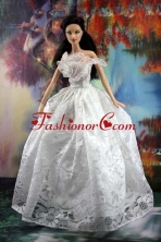Lace White Off The Shoulder To Wedding Dress For Noble Quinceanera Babidf190for