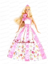 New Beautiful Printing Party Clothes Fashion Dress For Noble Quinceanera Babidf031for