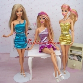 New Fashion Column Dress Gown Made To Fit The Quinceanera Doll Babidf259for