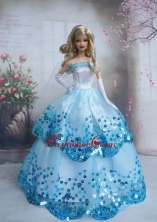 Pretty Sequin Over Skirt Made To Fit The Quinceanera Doll Babidf221for