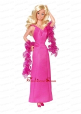 Satin Hot Pink Made To Fit The Quinceanera Doll Babidf009for