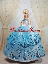 Sequin Decorate And Ball Gown Dress For Noble Quinceanera Babidf053for