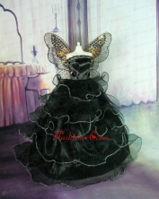 Sweet Lace Green Ruffled Layeres Party Clothes Fashion Dress For Noble Quinceanera Babidf280for