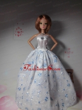 Sweet Lace Hand Made Flowers White Made To Fit The Quinceanera Doll Babidf282for