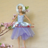 Sweet Lilac Lace Fashion Party Clothes Fashion Dress For Noble Quinceanera Babidf396for
