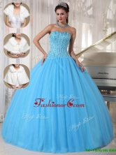 Cheap  Beading Ball Gown Floor Length Quinceanera Dresses  PDZY690BFOR